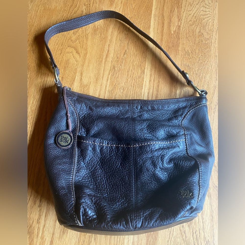 Leather The Sak hobo/optional crossbody bag